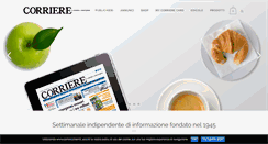 Desktop Screenshot of corrierechieri.it